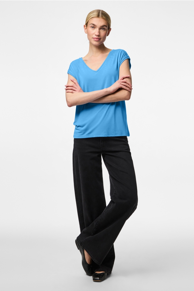 PCKAMALA TEE JRS NOOS BC 17095260 AZURE BLUE